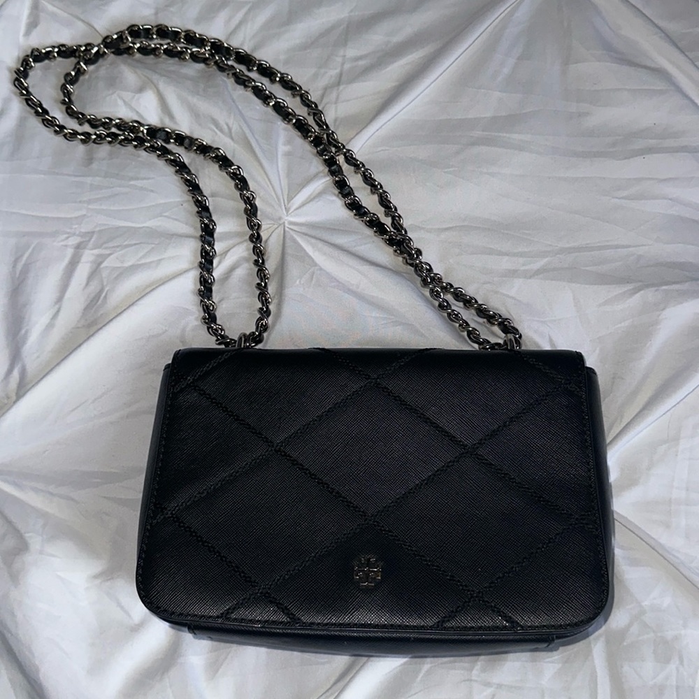 Tory Burch Robinson Stitched adjustable shoulder bag